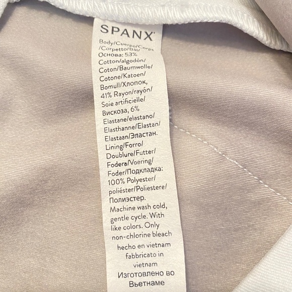 Spanx White On The Go Kick Flare Pants - Picture 10 of 12